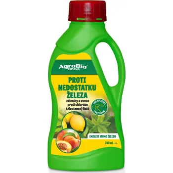 Hnojivo AgroBioOpava EKOLIST MONO ŽELEZO (proti nedostatku železa) 250 ml Objem: 250ml