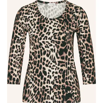 Dámské tričko Efixelle Dámské Tričko S 3/4 Rukávem, velbloudí / černá, 38