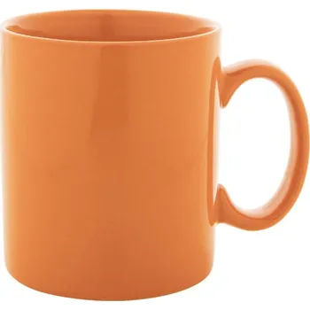 Barevný keramický hrnek Kolomu - Oranžová