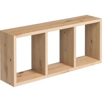 police Nástěnná police Triade, 70 × 15 × 30 cm, dřevotříska, dub artisan TRIADE-RA