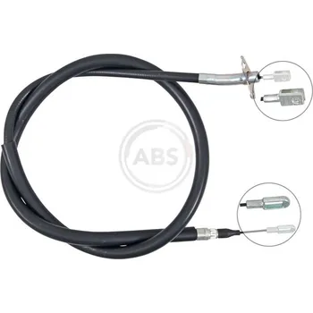 Lanko parkovací brzdy Tažné lanko, parkovací brzda A.B.S. K16013