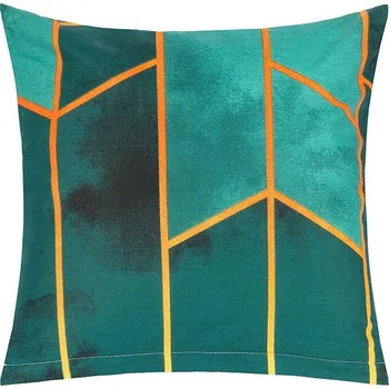 Povlak na dekorativní polštářek Povláček bavlněný Zelená BX12360 - 40x40 cm