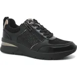 TAMARIS 1-23721-42 096 black/copper, dámské polobotky vel.40 (TAMARIS 1-23721-42 096)