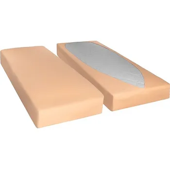 Prostěradlo Elastické rychloupínací prostěradlo Lososová BX1001241 - 90x200x20 cm