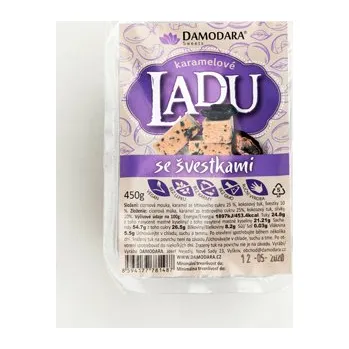 DAMODARA LADU - se švestkami 450g