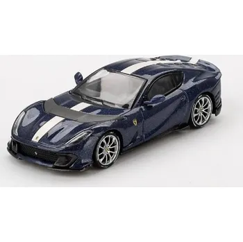 autíčko MiniGT Ferrari 812 Competitizone Blu Tour De France 2023 1:64 - BBR Models Ferrari 812 - kovový model auta