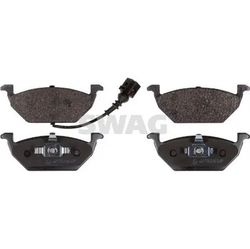 Brzdová destička Sada brzdových destiček, kotoučová brzda SWAG 30 91 6446