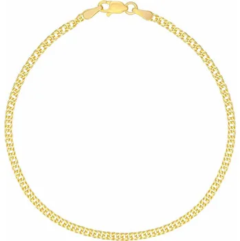 Náramek Zlatý náramek Double Rombo ze žlutého zlata - 2,2 mm varianta 18 cm FNN1431BGY-18 cm