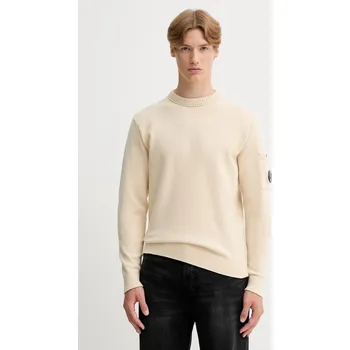 Pánský svetr Svetr C.P. Company pánský, béžová barva, 19CMKN238A110432A, M, 08X