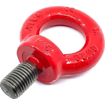 Šroub SVX Závěsné oko DIN 580 tř 80 červené M48 18985