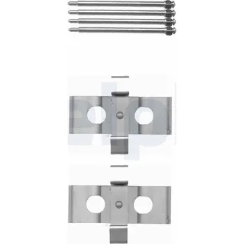 Přislušenství brzdového systému Sada příslušenství, obložení kotoučové brzdy DELPHI LX0393