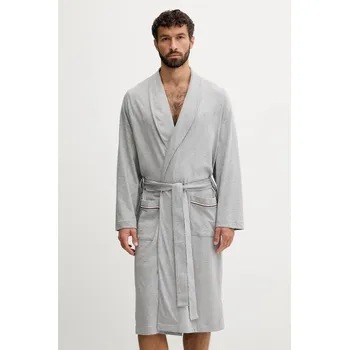 Dámský župan Bavlněný župan BOSS Robe BM 50545943 šedá 90X, vel. M