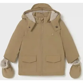 Kojenecká bunda Kojenecká bunda Mayoral 2421.3C.Baby.9BYA hnědá 82X, vel. 86