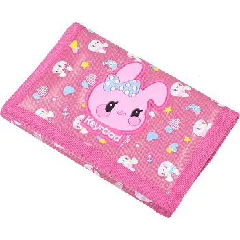 Peněženka wiky Dívčí peněženka ZAJÍČEK 3D růžová