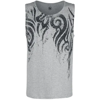 Tílko Gotika z Outer Vision - Crest Tattoo - Muži - šedá