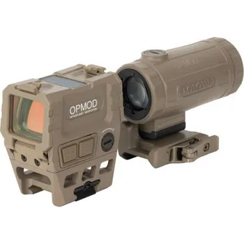 Kolimátor Combo kit kolimátor Aems Red + zvětšovací modul HM3XT, Holosun, FDE