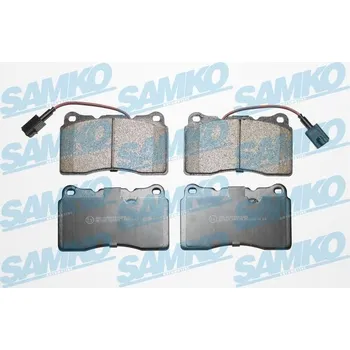 Brzdová destička Sada brzdových destiček, kotoučová brzda SAMKO 5SP674