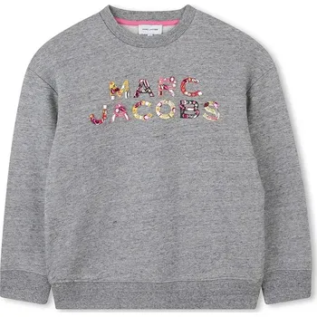 Chlapecká mikina Dětská bavlněná mikina Marc Jacobs W60570.114.150 šedá 90X, vel. 150