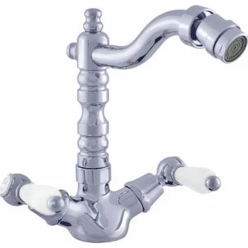 MORAVA RETRO - Bidetová baterie bez výpusti, Chrom MK520.0/9, RAV Slezák Barva: Chrom, Rozměr: 3,8"