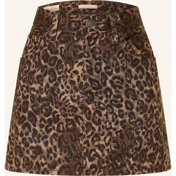 Dámská sukně Levi's® Dámská Džínová Sukně Icon, hnědá / černá, 34