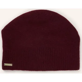 Pokrývka hlavy Seeberger Dámská Čepice, tmavě červená, one size