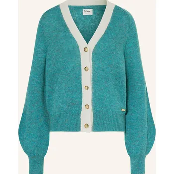 Dámský svetr Luis Trenker Dámský Pletený Kardigan Luwadia, modrá, 40