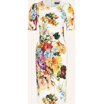 Dámské šaty Dolce & Gabbana Dámské Pouzdrové Šaty, fialová / tmavě žlutá, 40