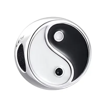 Korálek Prosperk Korálek na náramek jin jang