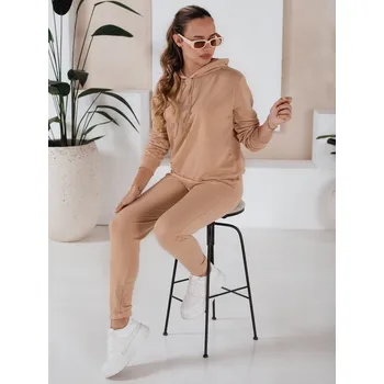 Béžová dámská souprava mikiny a tepláků MIGEL AY0805 Velikost: M