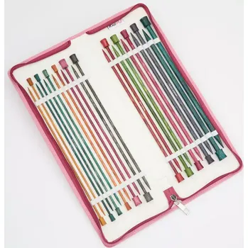 Jehlice KnitPro Dreamz Grande set rovných jehlic 25cm (Grande Single Pointed Needle set)