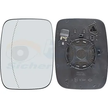 Auto zrcátko Sklo do zrcátka, vnější zrcátko VAN WEZEL 4423837