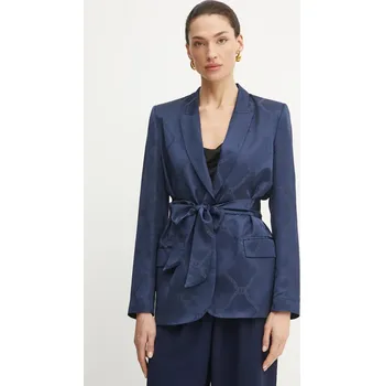 Dámské sako Sako Twinset tmavomodrá barva, 251TP2010 59X, vel. 36