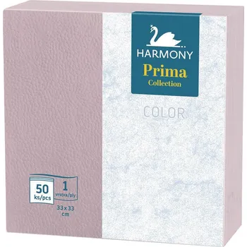 Papírový ubrousek Harmony ubrousky Color 33 x 33 cm fialové / 50ks