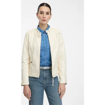 Dámská casual bunda Krémová dámská bunda se stojáčkem ORSAY - Dámské Orsay modrá | krémová 3351747