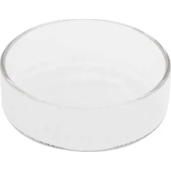 INVITAL skleněné kruhové krmítko pro krevetky 6 cm
