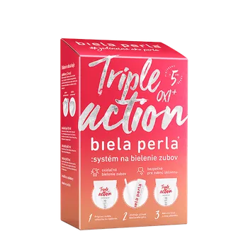 Přípravek na bělení zubů Biela perla® Systém na domácí bělení zubů pomocí oxidačního vzorce OXI+BIELA PERLA