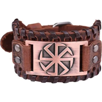 Náramek Pánský kožený náramek H588 7