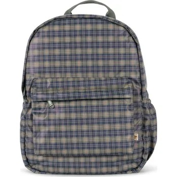 Dětský batoh Konges Slojd Batůžek Rainy Laurel Blue Check Konges Sløjd Rainy Kids Backpack Midi
