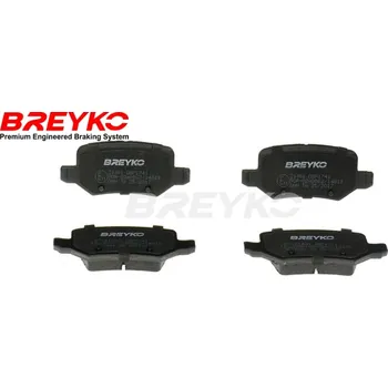 Brzdová destička Sada brzdových destiček, vždy 4 kusy v sadě DAVID VASCO Z1481