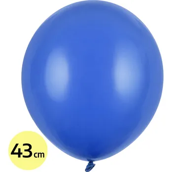 PartyDeco Balonek latex modrý tmavý pastelový 43 cm, 1 ks