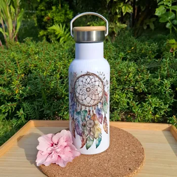 Termoska Atelier Fantazie - Termoska s bambusovým víčkem - Lapač snů VI - 500 ml