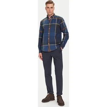 Barbour Košile Dunoon MSH4980TN54 Tmavomodrá Regular Fit XXL