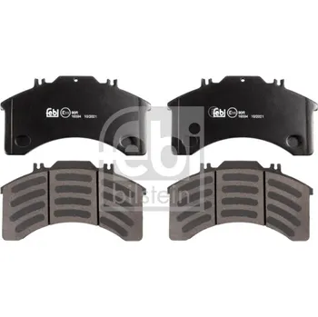 Brzdová destička Sada brzdových destiček, kotoučová brzda FEBI BILSTEIN 16594