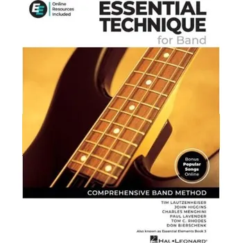 Essential Technique for Band 3 (noty na baskytaru)(+audio+video)