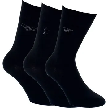 Pánské ponožky RS pánské bavlněné jednobarevné elastické společenské ponožky jemný svěr mix1 43-46