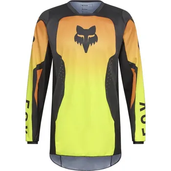 cyklistický dres Dres - FOX 180 Shield Jersey 2025 - Fluo Yellow S