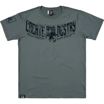 Oblečení a móda YAKUZA 3905 šedá oliva - 3XL