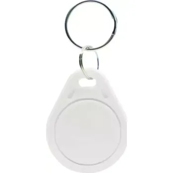 Přístupový čip - přívěšek Mifare Classic 1K - bílá 13,56MHz