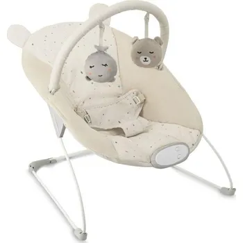 MoMi Vibrační lehátko s melodiemi Glossy MoMi Béžové