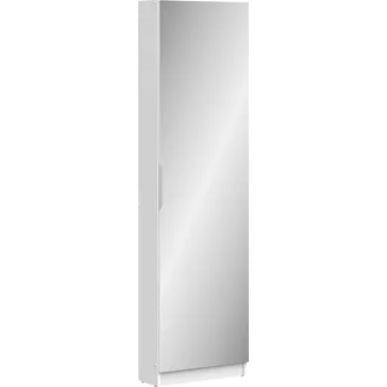 Botník Botník se zrcadlem 305397 bílý